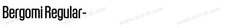 Bergomi Regular字体转换 Bergomi Regular字体转换